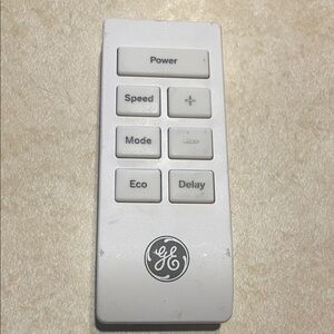 GE A/C unit remote